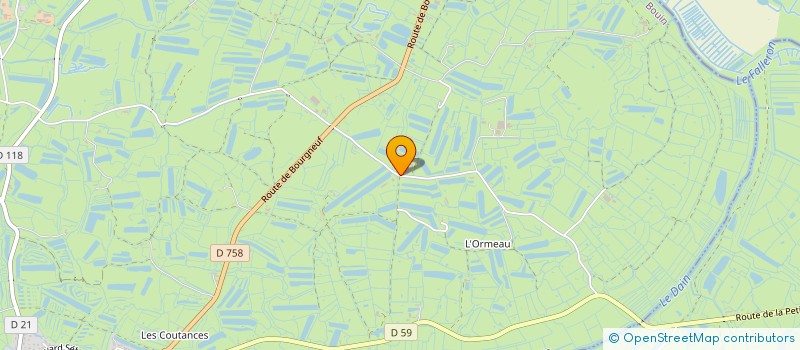 localisation de l'entreprise GAUTIER  BOUIN