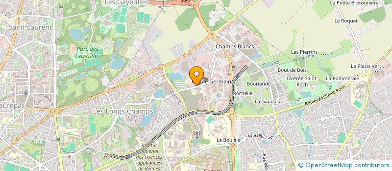 localisation de l'entreprise GAUTIER ANESTHESIE à CESSON-SEVIGNE