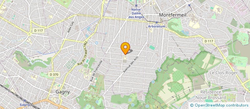 localisation de l'entreprise GAUTIER ASSISTANCE  MONTFERMEIL