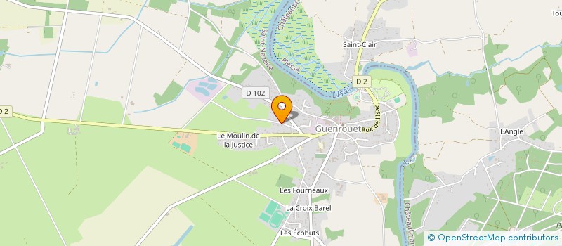 localisation de l'entreprise GAUTIER DEBRAY  GUENROUET