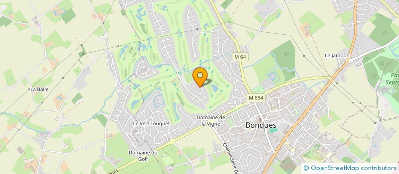 localisation de l'entreprise GAUTIER ESPACES VERTS  BONDUES