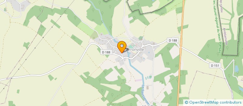 localisation de l'entreprise GAUTIER ET COMPAGNIE à ARRONVILLE