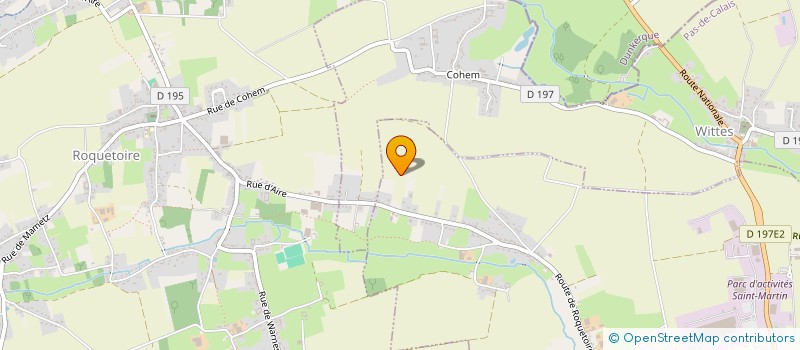 localisation de l'entreprise GAUTIER ET SABRINA MULTI SERVICES PEINTURE  AIRE-SUR-LA-LYS