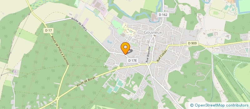 localisation de l'entreprise GAUTIER EXPERTISE  GOUVIEUX