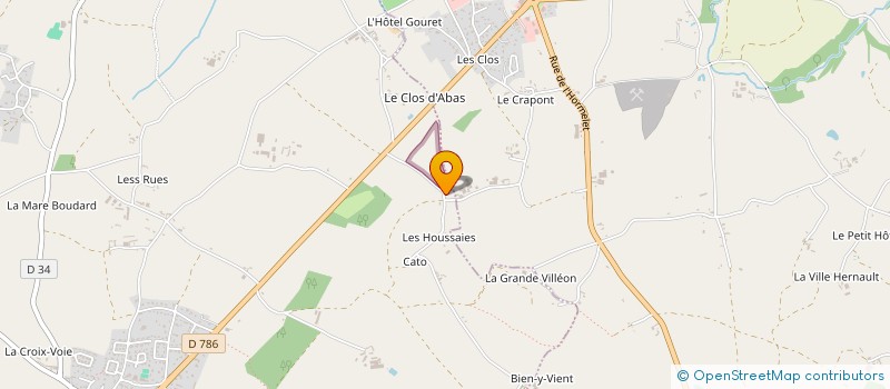 localisation de l'entreprise GAUTIER FRERES à LAMBALLE-ARMOR