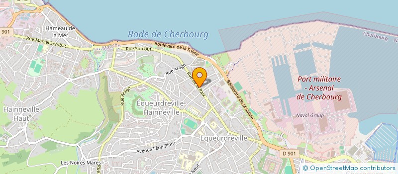 localisation de l'entreprise GAUTIER FROMAGE  CHERBOURG-EN-COTENTIN