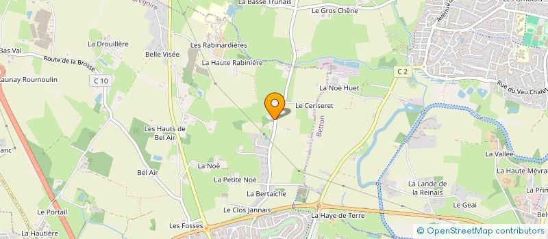 localisation de l'entreprise GAUTIER INVEST  SAINT-GREGOIRE