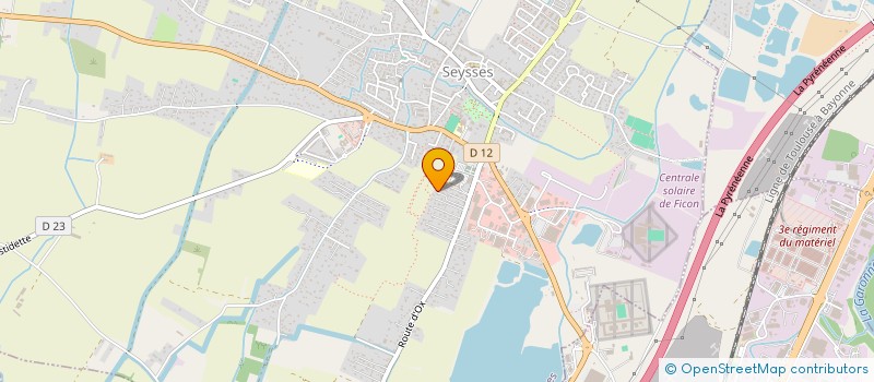 localisation de l'entreprise GAUTIER INVESTISSEMENT IMMOBILIER  SEYSSES