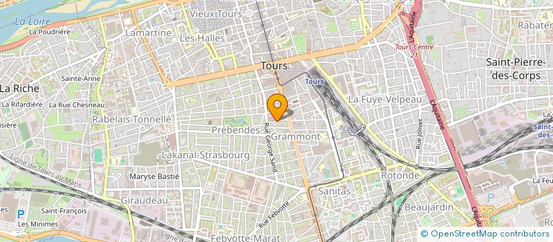 localisation de l'entreprise GAUTIER INVESTISSEMENTS  TOURS
