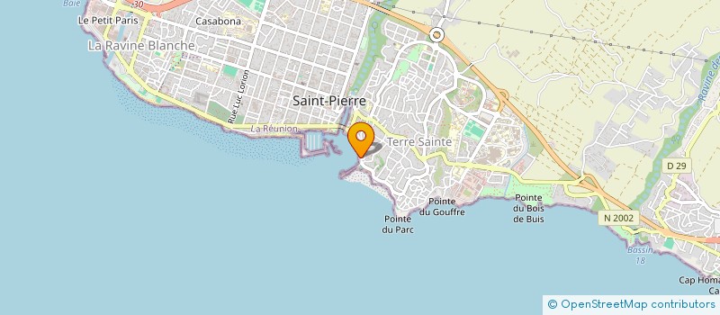 localisation de l'entreprise GAUTIER JOUET  SAINT-PIERRE