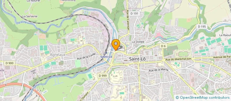 localisation de l'entreprise GAUTIER LE BARBEY  SAINT-LO