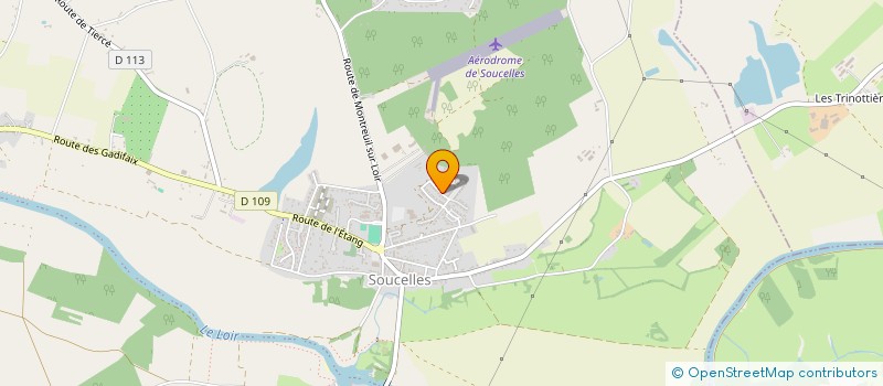 localisation de l'entreprise GAUTIER-N.R  RIVES-DU-LOIR-EN-ANJOU