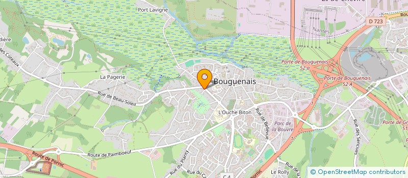 localisation de l'entreprise GAUTIER PATRICIA ET VINCENT  BOUGUENAIS