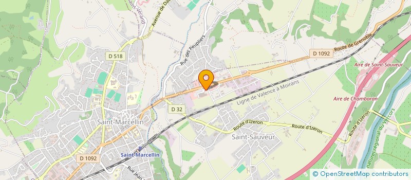 localisation de l'entreprise GAUTIER/PHARMA à SAINT-SAUVEUR