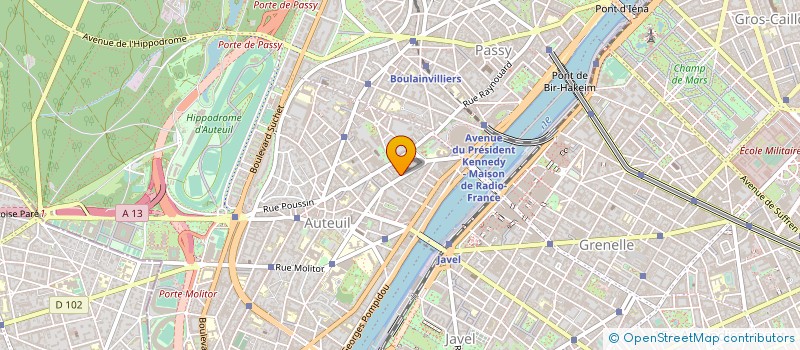 localisation de l'entreprise GAUTIER PRESSING à PARIS