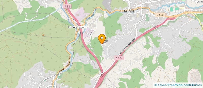 localisation de l'entreprise GAUTIER-REY à AURIOL