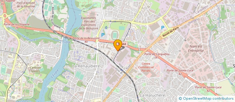 localisation de l'entreprise GAUTIER ST JO à NANTES
