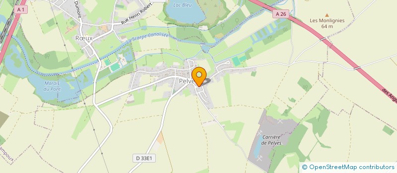 localisation de l'entreprise GAUTIM  PELVES