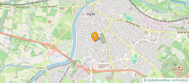 localisation de l'entreprise GAUTIN  AGDE