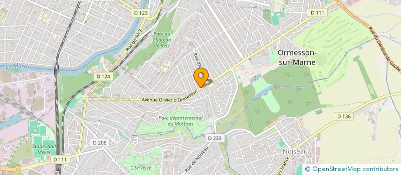 localisation de l'entreprise GAUTO  ORMESSON-SUR-MARNE