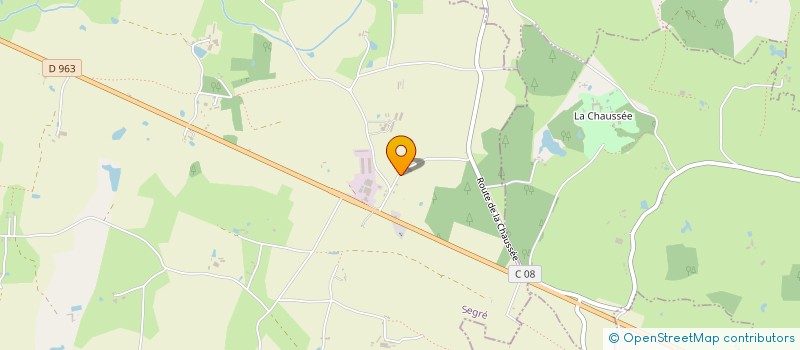localisation de l'entreprise GAUTRAIES à BECON-LES-GRANITS