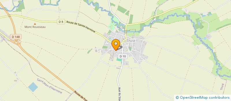 localisation de l'entreprise GAUTREAU MAXIME  THIRE