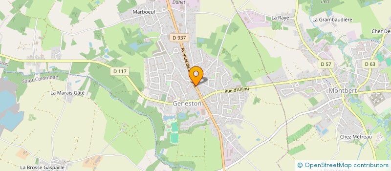localisation de l'entreprise GAUTRET à GENESTON