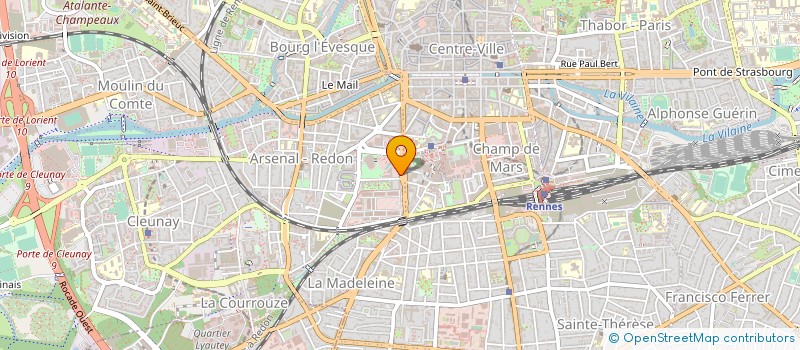 localisation de l'entreprise GAUVAIN DEMIDOFF & LHERMITTE  RENNES