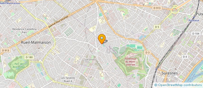 localisation de l'entreprise GAUZTECH à RUEIL-MALMAISON