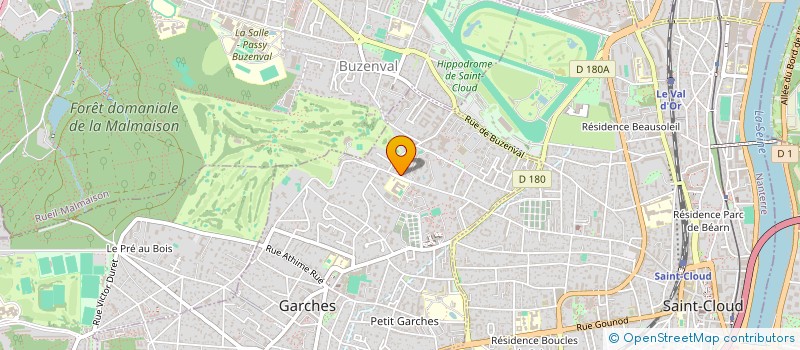 localisation de l'entreprise GAV à GARCHES