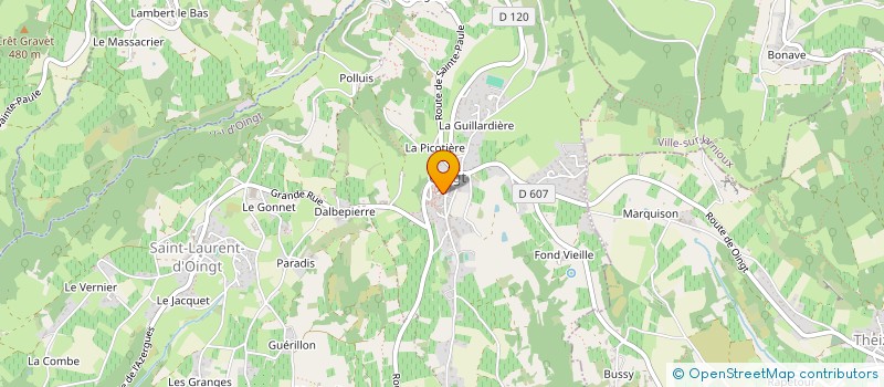 localisation de l'entreprise GAVA  LEGNY