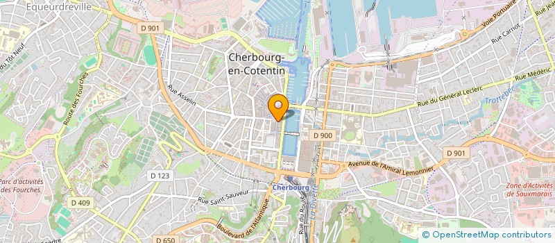 localisation de l'entreprise GAVACHO à CHERBOURG-EN-COTENTIN
