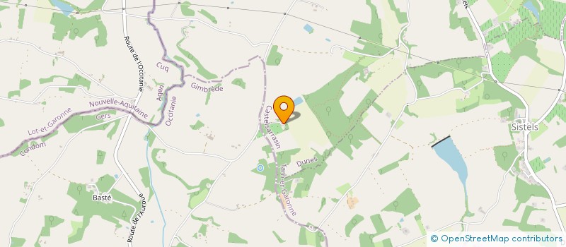 localisation de l'entreprise GAVACHON  DUNES