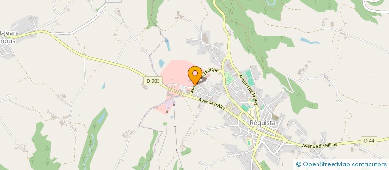 localisation de l'entreprise GAVALDA  REQUISTA