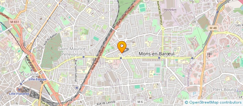 localisation de l'entreprise GAVAMA HOLDING  MONS-EN-BARUL