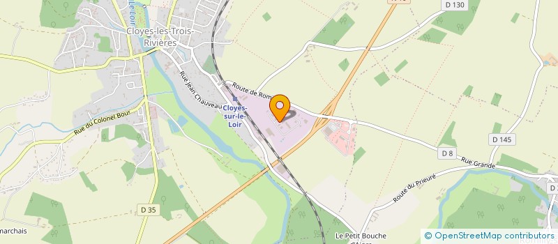 localisation de l'entreprise GAVARD ET CIE à VALD'YERRE