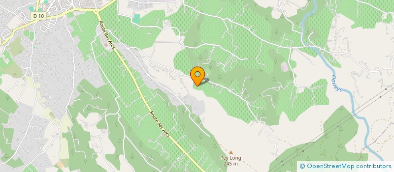 localisation de l'entreprise GAVARRON  LORGUES