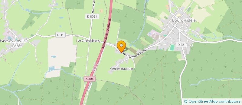 localisation de l'entreprise GAVAZZI  BOURG-FIDELE