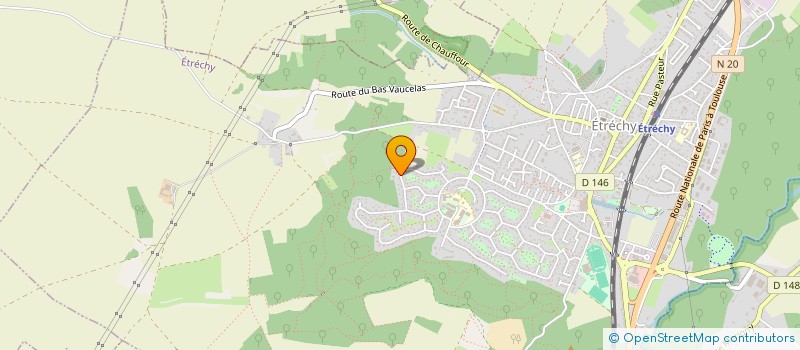 localisation de l'entreprise GAVBO à ETRECHY