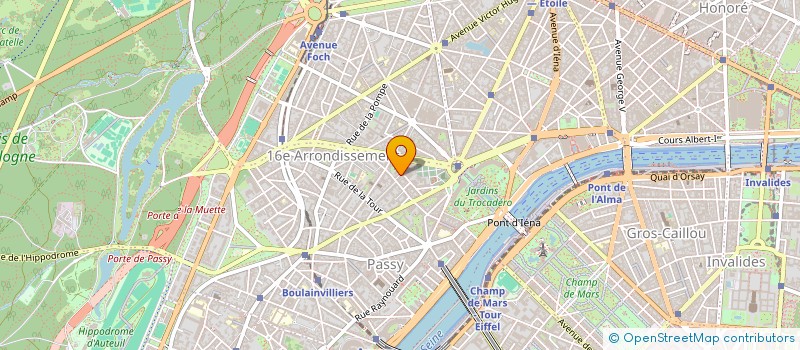 localisation de l'entreprise GAVEDA  PARIS