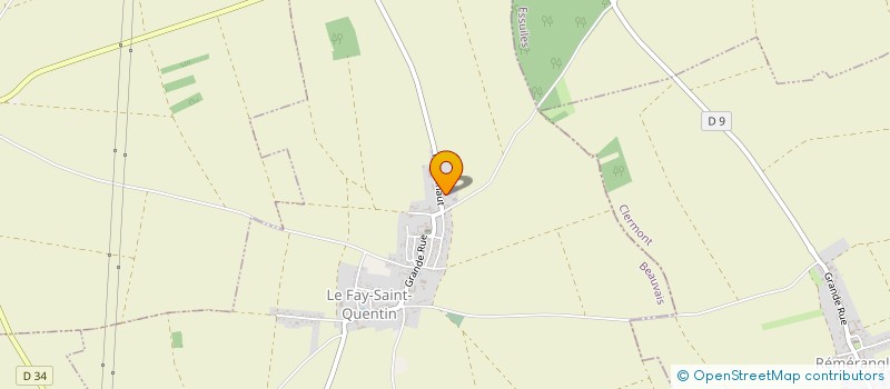 localisation de l'entreprise GAVELLE  BRESLES