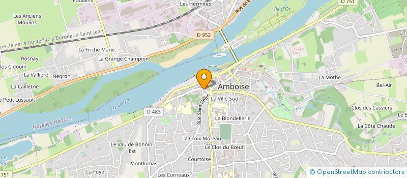 localisation de l'entreprise GAVELS à AMBOISE