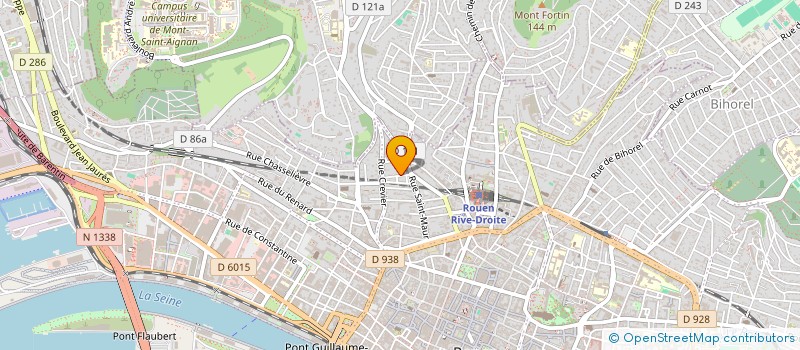 localisation de l'entreprise GAVI FINANCE à ROUEN