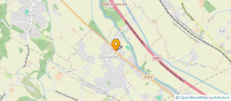 localisation de l'entreprise GAVI HOLDING  DONNEVILLE