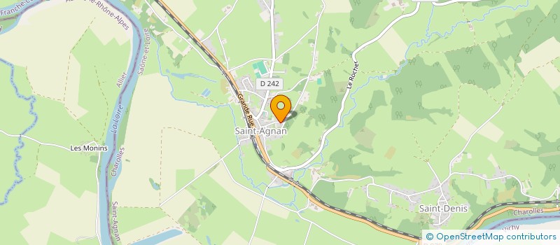 localisation de l'entreprise GAVIDRO  SAINT-AGNAN