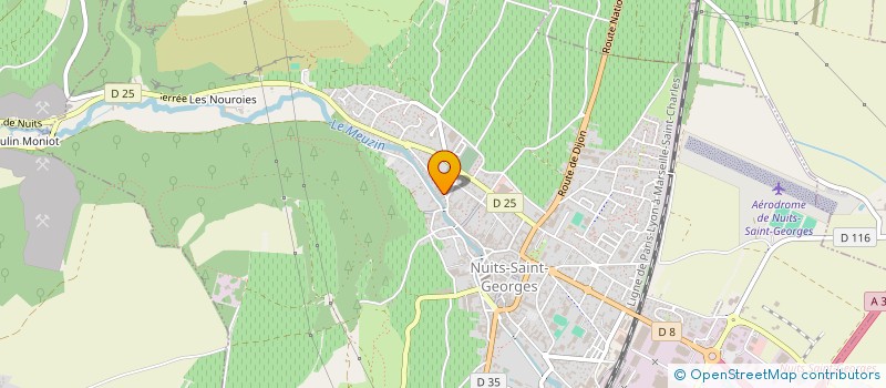 localisation de l'entreprise GAVIGNET PERE ET FILS  NUITS-SAINT-GEORGES