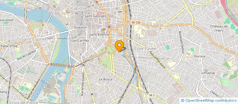 localisation de l'entreprise GAVILELA  TOULOUSE