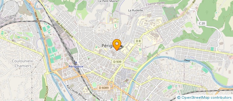 localisation de l'entreprise GAVIMA à PERIGUEUX