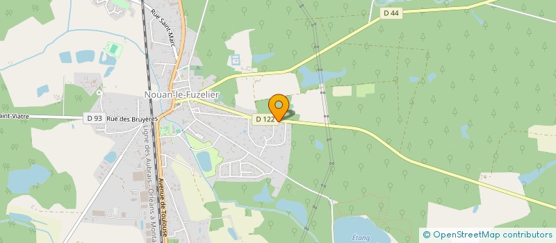 localisation de l'entreprise GAVIMMO à NOUAN-LE-FUZELIER