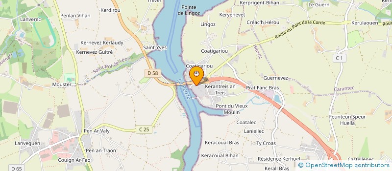 localisation de l'entreprise GAVIMMO  HENVIC